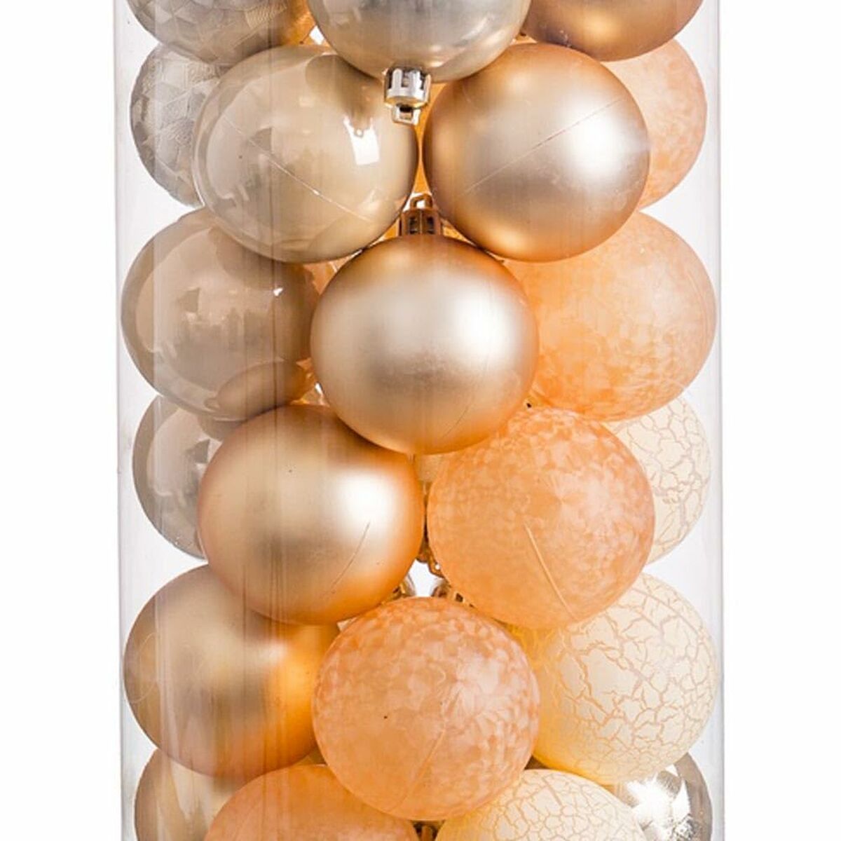 Kerstballen Goud 6 x 6 x 6 cm (40 Stuks)