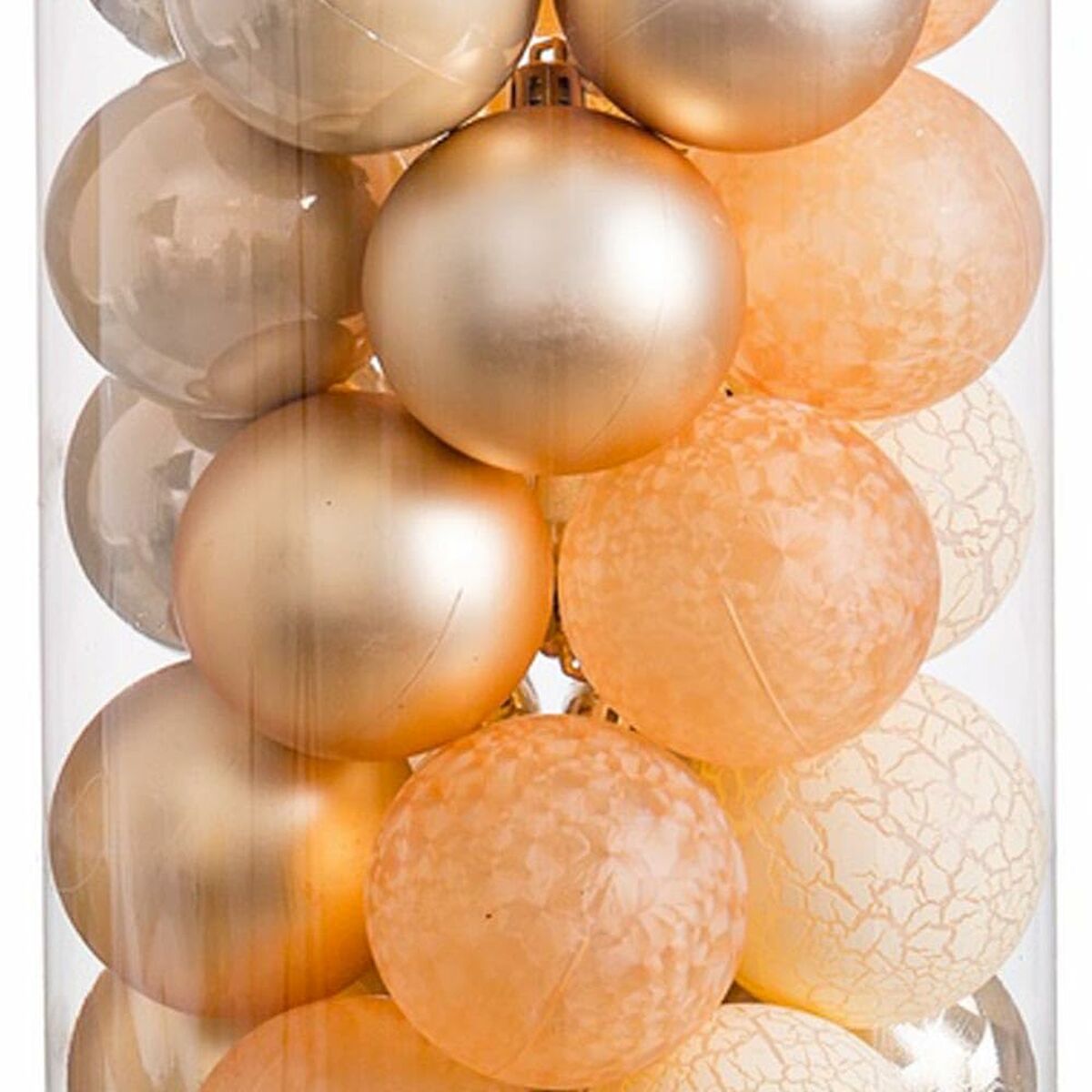Kerstballen Goud 6 x 6 x 6 cm (40 Stuks)