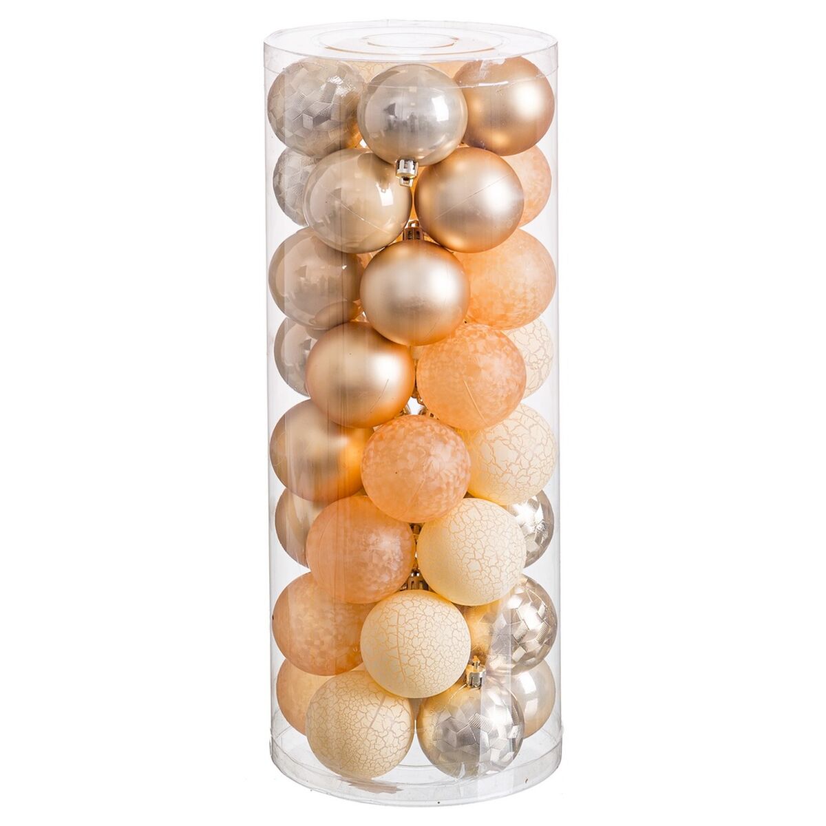 Kerstballen Goud 6 x 6 x 6 cm (40 Stuks)