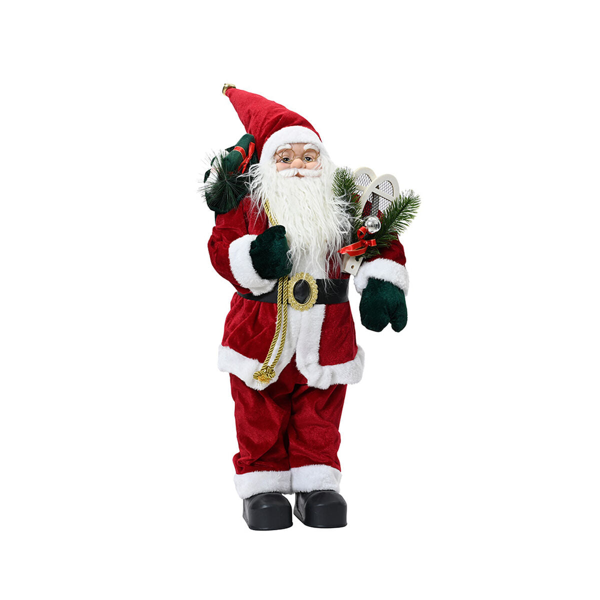 Kerstbal Decoris Kerstman Kabouter 23 x 14 x 45 cm