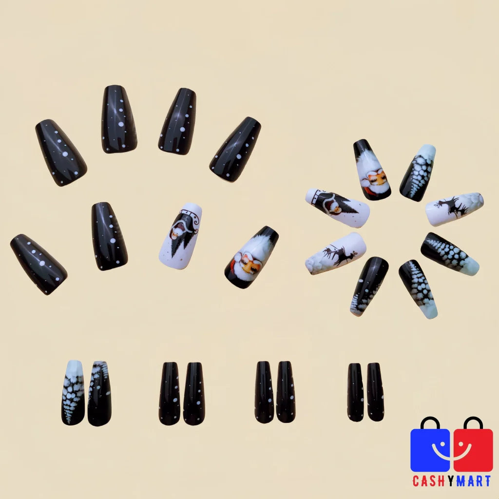 Kerst Plakbare Nagels