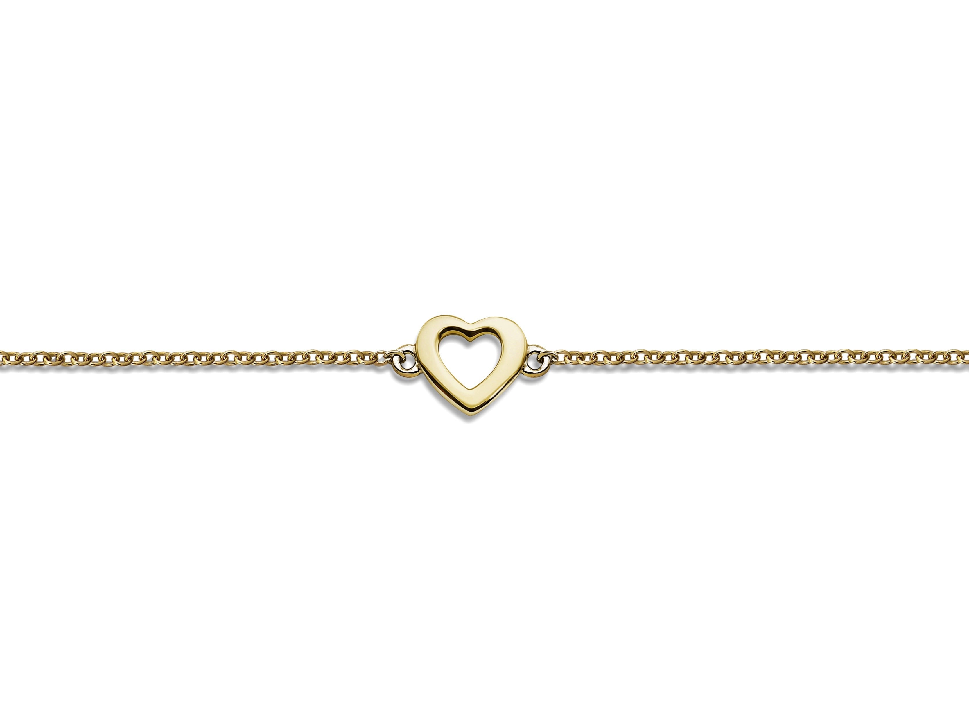 Feel the Spirit Armband Open Hart Gold-Plated XB001G-0