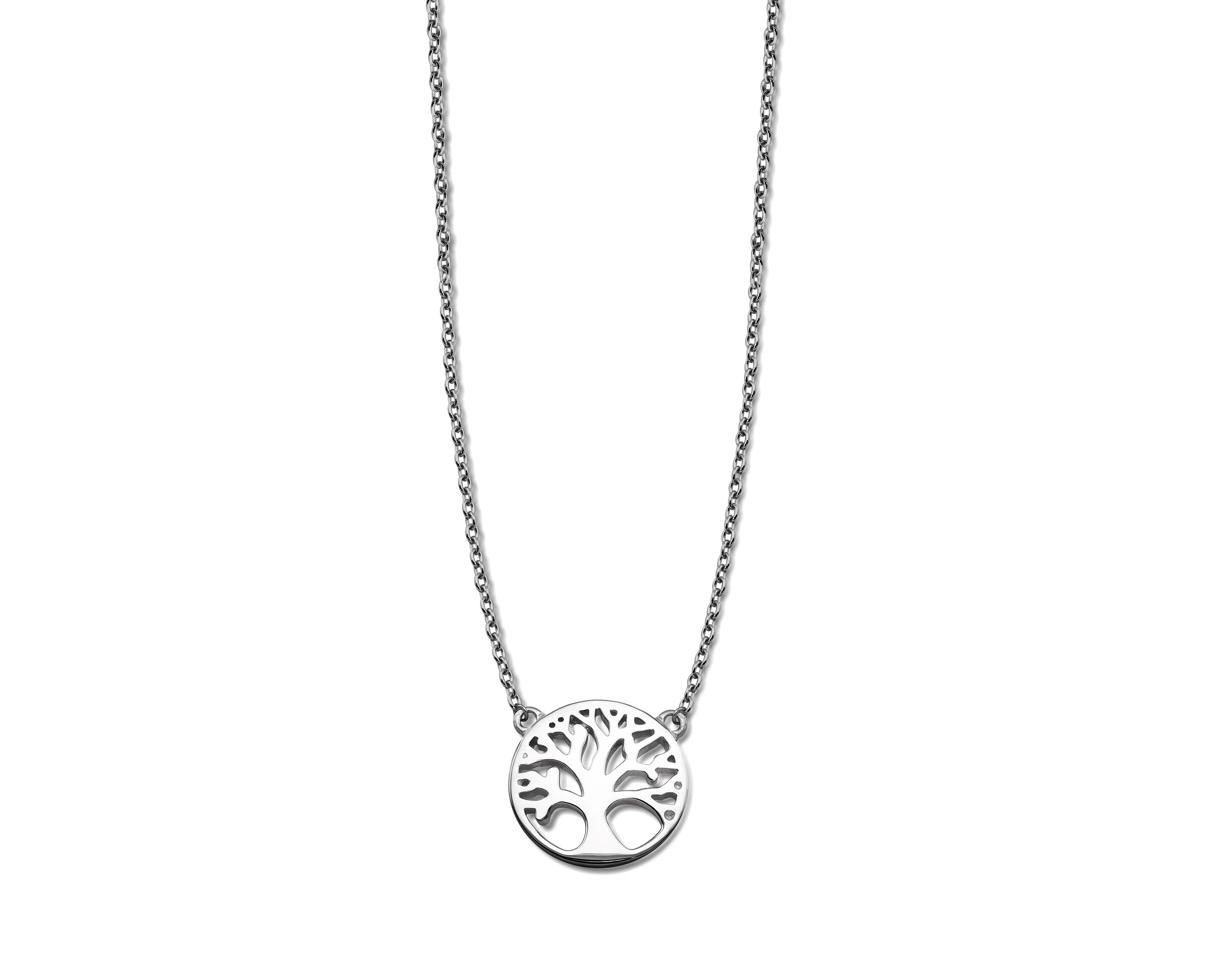 Ketting Levensboom Zilver XN006S-0