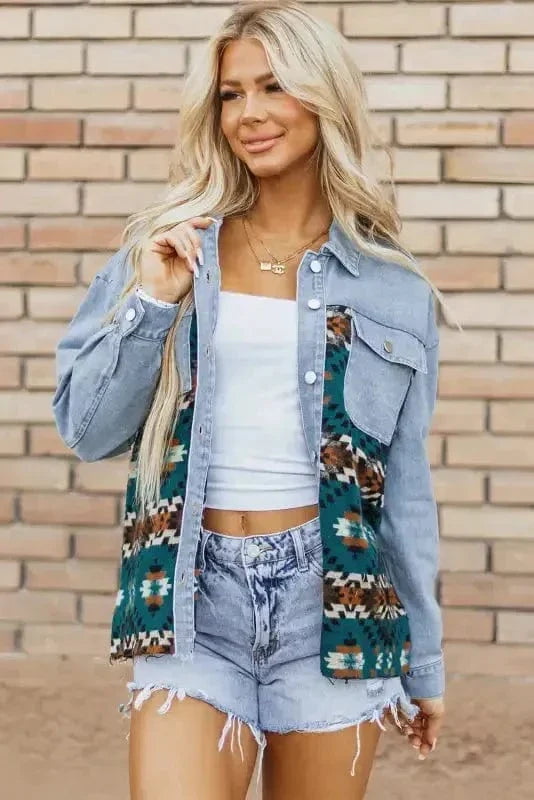 Aztec Adventure Denim Jacket-4