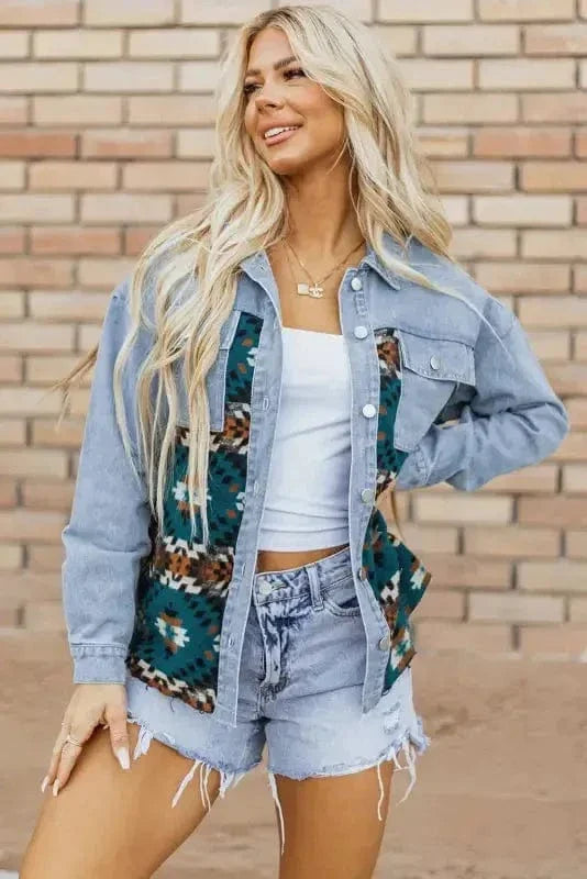 Aztec Adventure Denim Jacket-3