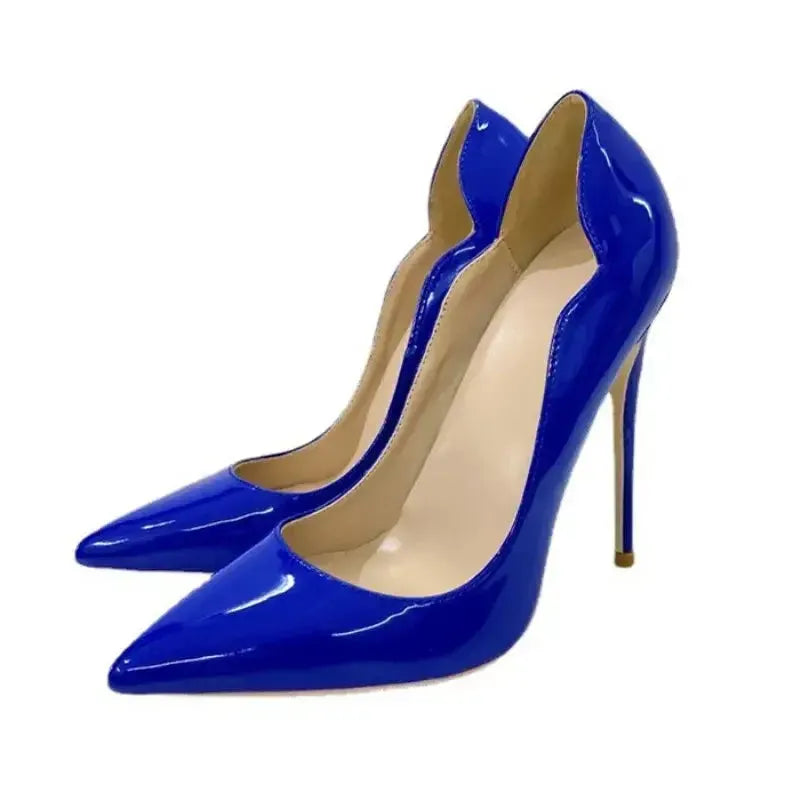 Midnight Azure Pumps-5