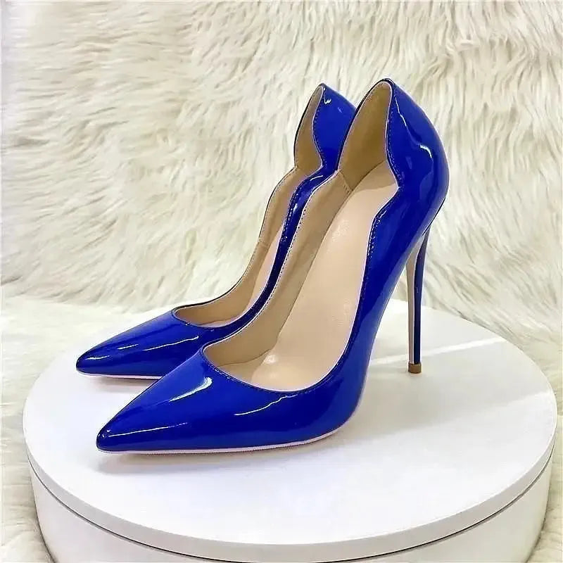 Midnight Azure Pumps-4
