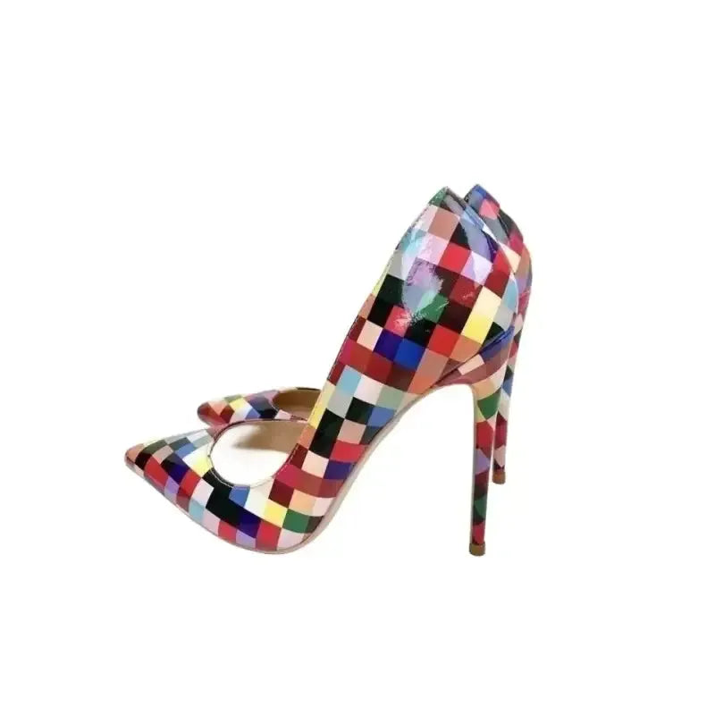 Pixel High Heels Stiletto Shoes-6