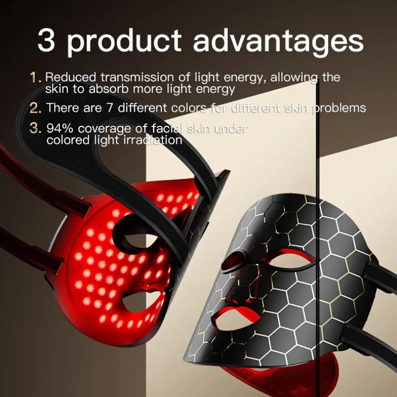 Facial Beauty Device Portable Skincare (7-Color Light)-1