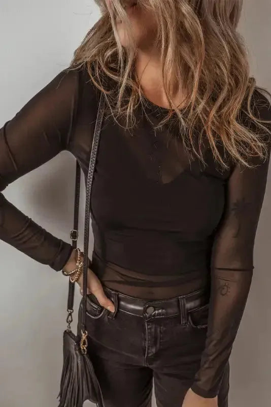 SecondSkin Mesh Bodysuit-4