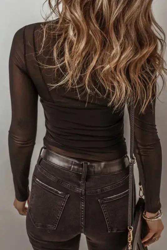 SecondSkin Mesh Bodysuit-1