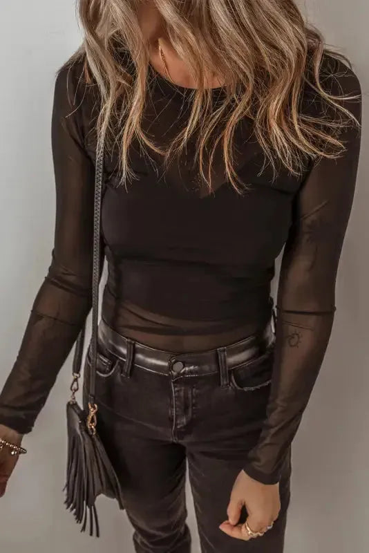 SecondSkin Mesh Bodysuit-3